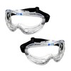 Lucent Path 2 Packs Safety Goggles Anti-Fog Anti-Scratch CE ANSI