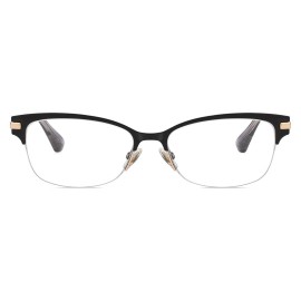 Jimmy Choo Eyeglasses JC182 OLZ00 53mm Matte Black Gold Copper / Demo Lens