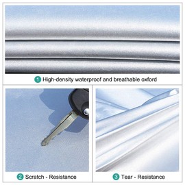 GUNHYI Car Cover Custom Fit Toyota Corolla (2006-2024) Waterproof for Automobiles, Oxford Sun Rain Dust Snow Protection (Ships from US Warehouse, Delivery 3-8 Days)