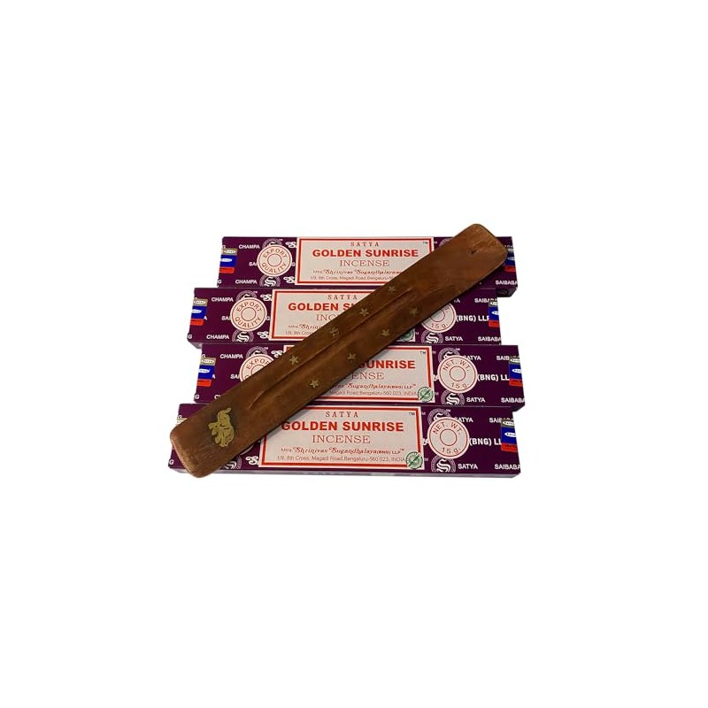 VIE Satya Incense Sticks, 4 Packs x 15g, with Incense