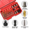 UYECOVE 22Pcs Screw Extractor Set, Left Hand Drill Bit Set