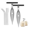 KCKHFA Coconut Opener Tool Set for Green Fresh Coconut, Manual