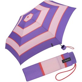 ESPRIT Pocket umbrella, Collegiate Stripe Deep Lavender, Pocket umbrella super mini