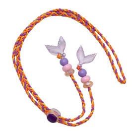 Replacement Bungee Cord Straps for Swim Goggles (Yellow Blue Purple)