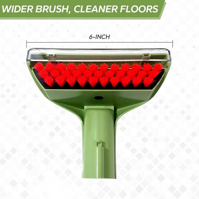 Replacement Green 6" Tough Stain Brush Tool With Removable Nozzle