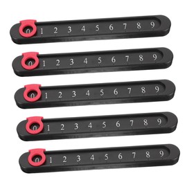 Sosoport Foosball Score Counter 5pcs Mini Scoreboard Tabletop Score Display for Billiards