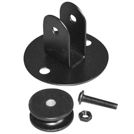 Gatuida Pulley and pulley for cable pulleys, sturdy stainless steel construction, ideal for wall mounting, compatible with power rack and fitness equipment, single set for versatile