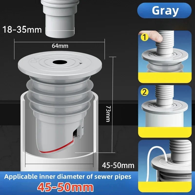 Drain Pipe Seal Ring for Sink & Washing Machine –