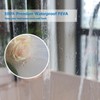 Vosign Short Shower Curtain Liner 66 Inch Length Clear Plastic