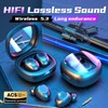 Wireless Earbuds Bluetooth Headphones, 40H Playtime Stereo IPX5 Waterproof Ear