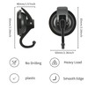 Khdrvok Heavy Duty Vacuum Wreath Cup Hook, Easy to Install