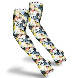 Maygrove Gardening Sleeves Arm Protection for Women, Anti-Slip UV Protection Garden Sleeves for Women Thorn Proof, Farmers Defense Sleeve Cooling Garden Arm Cover for Outdoor Gardening, L, 1 Pair