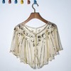 YeeHeen 1920s Shawl Sequin Beaded Evening Cape Cover Up Sparkly