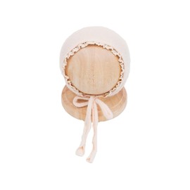 Ederafoto Newborn Photography Bonnet Props Baby Photo Posing Hat for Girls Photoshoots (Beige B)