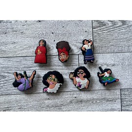 set of 7 Encanto Charms compatible with crocs