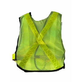 North Mesh High Visibility Safety Vest, Neon Green , NORTH TV51RSTONT