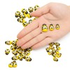 150PCS Tiny Bees Craft, 3 Size Self-Adhesive Embellishments Painted Small