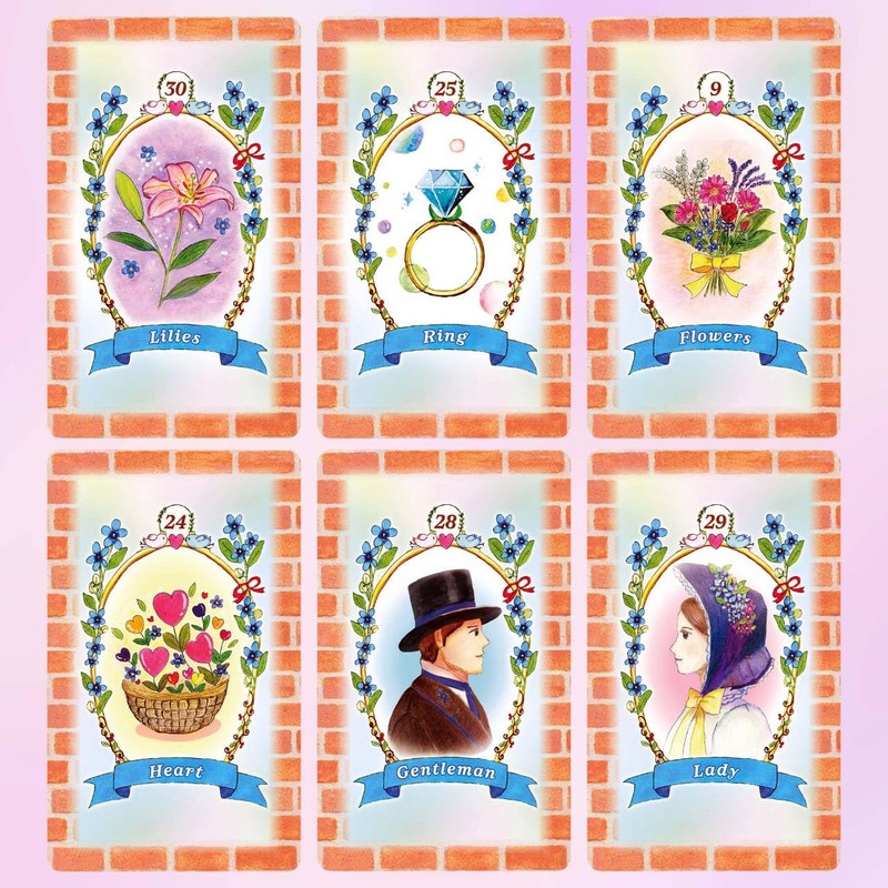 Blue Star Lenormand | Chacha Miko, 36 Cards, Simple Instruction
