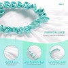 Mikimini Gorros De Ducha Blancos Mikimini Para Mujer, Cabello Largo,