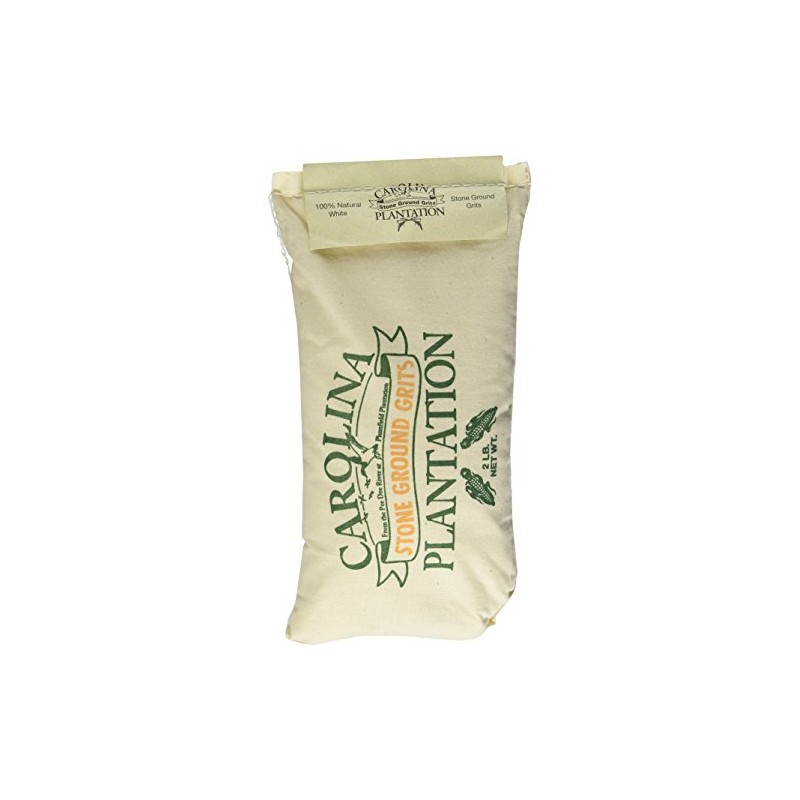 CAROLINA PLANTATION Stone Ground White Grits, 32 OZ