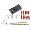 2‑Hole Drilling Guide Locator 15 Degree Positioner Tools Kit for