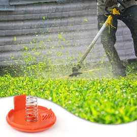 Fumanduo Pack of 4 Spool Caps Springs Replacement Parts Accessories Spool Cover Trimmer Thread Spool Replacement Spool Cap for Grass Trimmer for AFS Trimmer Spool ool ABS Material Compatible with