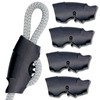 Toldoro Super Sharky Rope Clamp Pack of 4 6 mm