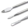 Spatula Set, Metal Spatula, Spatula Tool, Handcraft Rod, Double-Ended Type,