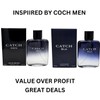 Catch Men and Catch Blu Cologne Combo Set, Eau De