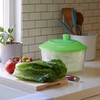 Ozeri Italian Made Fresca Salad Spinner and Serving Bowl, BPA-Free,