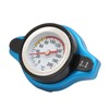 Aluminum Alloy Radiator Cap with Temperature Gauge Pressure Adjustment Leakproof