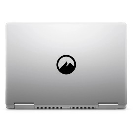 Adheaz Cinnamon DE Linux Desktop Laptop Decal in Multiple Colors and Sizes - Black, 3" x 3"