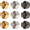 AUEAR, 30 Pack Screw Back Stud Purse Feet Metal Studs