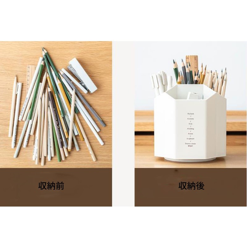 AngelMoon Pen Stand, Pencil Stand, Tabletop, Office, Cute, Stylish, 360