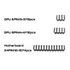 upHere Sleeve Extension Power Supply Cable Kit, Power Supply with