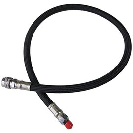 Scuba Choice 27" Nylon Braided Low Pressure BCD Hose – Lightweight, Durable, Abrasion-Resistant, 65% Lighter Than Rubber, Snag-Proof, Perfect for Scuba Diving & Diving Gear