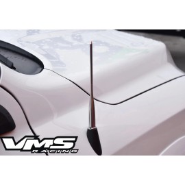 VMS 13 Inch Spike Silver Antenna for Chevy Silverado GMC Sierra 2007 and Newer