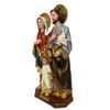 Sagrada Familia 12" Religious Figurine Holy Family Resin Statue, New