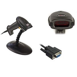 KALEA-INFORMATIQUE Hand Towel Laser Barcode Scanner Hands-Free Portal RS232 DB9 Serial Port For EAN, Code 39, Codabar, Code 128 etc