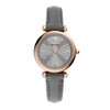 BUREI Women's Leather Watch Fashion Simple Analog Quartz Waterproof Three