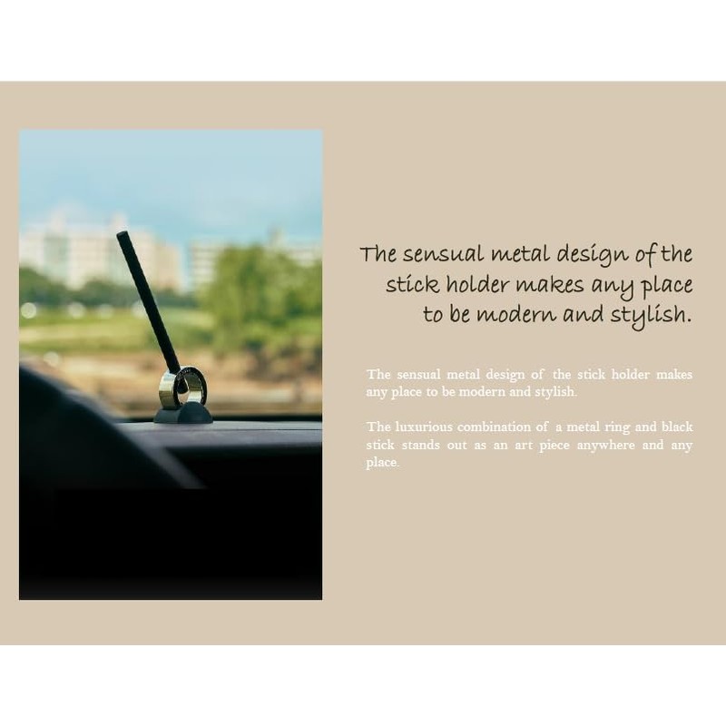 Bullsone Diffuser Natural Home Car Incense Air Freshener, Luxury Home