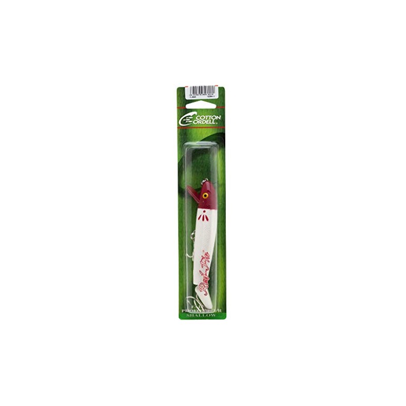 Cotton Cordell CJ928 Jointed Fin, White/Red Head, 5", 5/8 oz