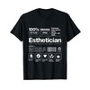 Esthetician Barcode Esthetician T-Shirt