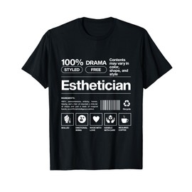 Esthetician Barcode Esthetician T-Shirt