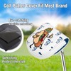 Golf Putter Cover DF3 Mallet Putter Head Cover Hot Dog