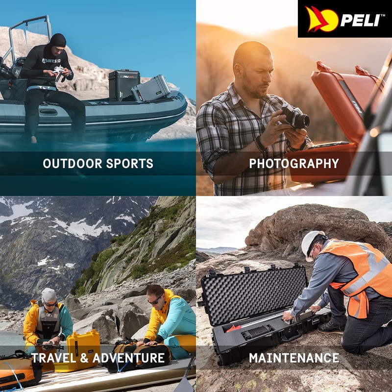 PELI 1010 Small Protective Box for Accessories, IP67 Watertight and