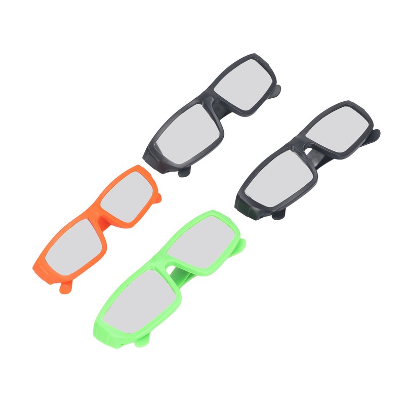 4Pcs Solar Eclipse Observation Glasses Protective Portable Sun Viewing Glasses
