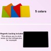 25 Writable Magnets 15 x 10 cm with Whiteboard Marker
