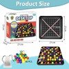 Intellectual Chess Board Double Duel, Board Game Balls, Elimination Board