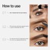 Henna Para Cejas - Gel Ceja Kit Waterproof Larga Duración